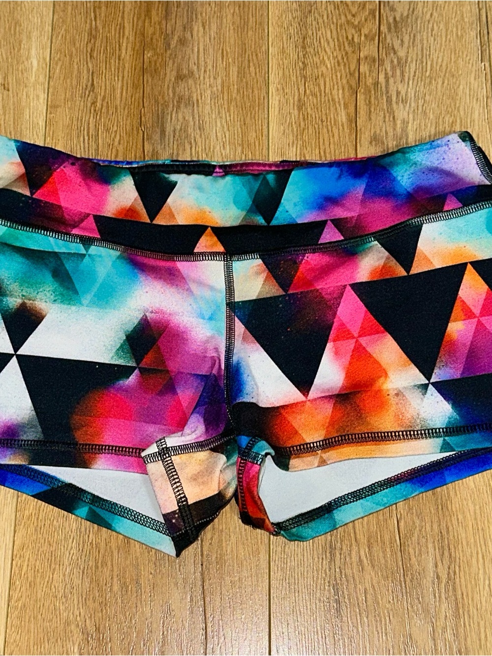 FLEO x DNDL HTF Collab “Kaleidoscope” original cut w/front seam MEDIUM